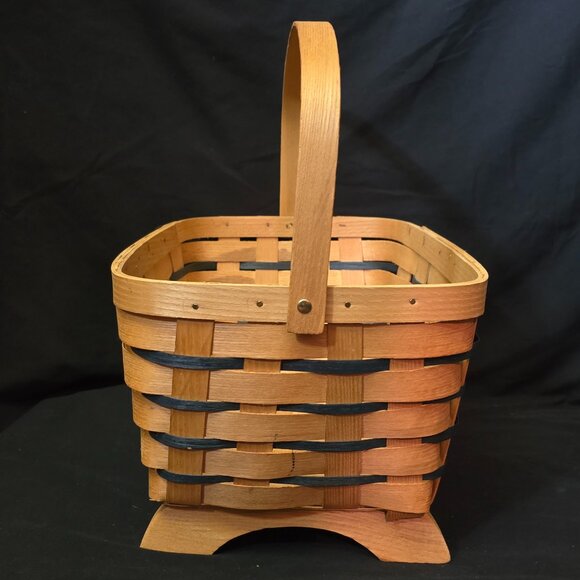 Petersboro Basket Co USA Large Magazine & Fireside Storage Basket - Picture 6 of 9